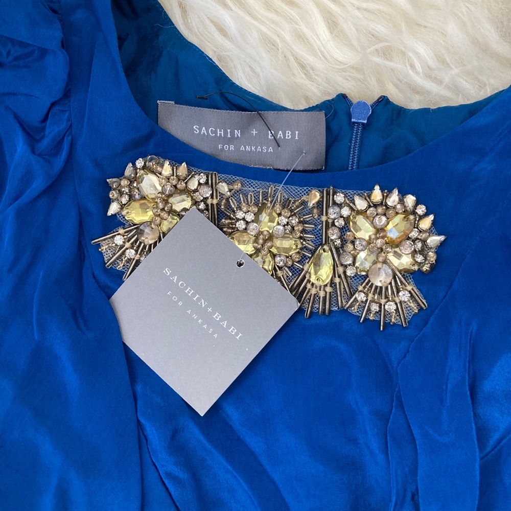 SACHIN + BABI Silk Mini Dress - Picture 5 of 10